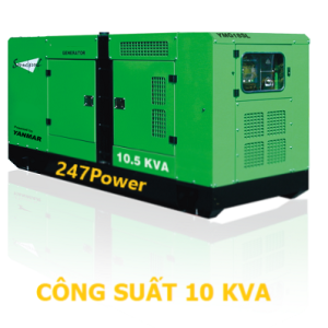 MÁY PHÁT ĐIỆN YANMAR 10 kVA, MODEL YMG18SL