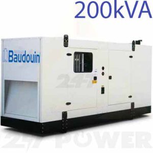 MÁY PHÁT ĐIỆN BAUDOUIN 200 kVA